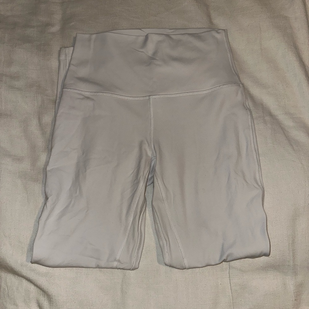 White Lululemon Leggings